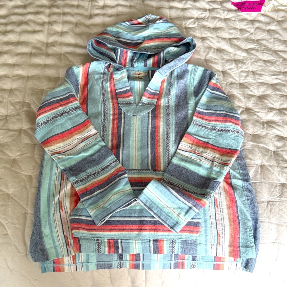 Faherty Baja Poncho Sierra Paradise